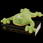 Big Stuffed Green Frog Plush Toy - LED Gift Works