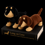 Big Stuffed Animal Long Sausage Dog Dachshund Plush Toy - LED Gift Works