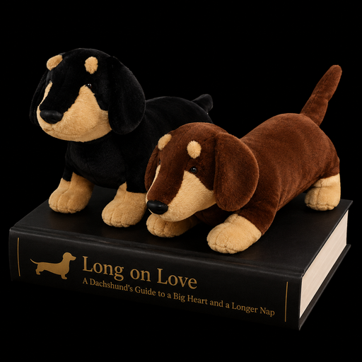 Big Stuffed Animal Long Sausage Dog Dachshund Plush Toy - LED Gift Works
