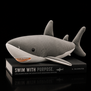 Big Stuffed Animal Shark Plush Toy - LED Gift Works