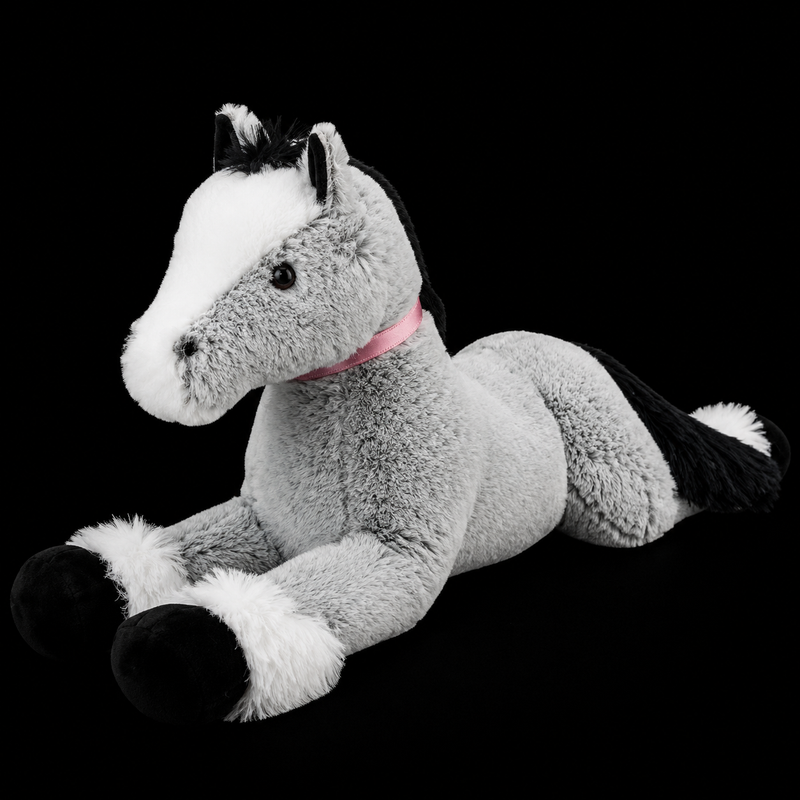 Big Stuffed Animal Soft Horse Plush Toy - LED Gift Works