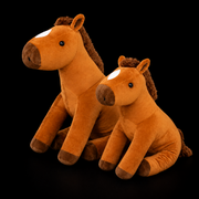 Big Stuffed Animal Horse Soft Plush Toy - LED Gift Works