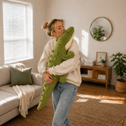 Large Soft Alligator Stuffed Animal Crocodile Plush Toy - LED Gift Works