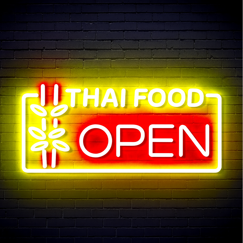 Chinese & Thai Food LED Signs