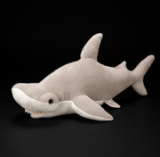 Large Stuffed Animal Hammerhead Shark Whale Plush Toy - LED Gift Works