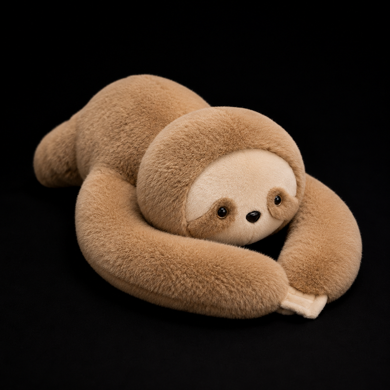 Big Stuffed Animal Koala Red Panda Sloth Long Arm Plushie - LED Gift Works