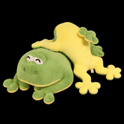 Big Stuffed Green Frog Plush Toy - LED Gift Works
