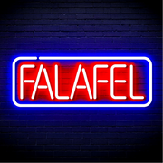 16" Falafel Flex Silicone LED Sign (Neon-Style, LED Technology) - LED Gift Works