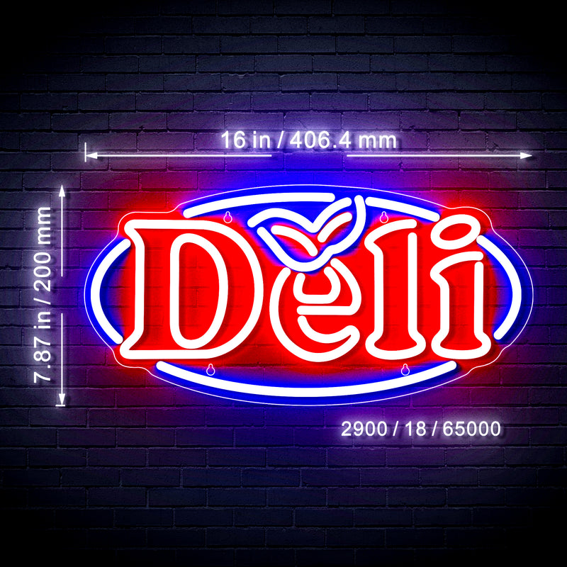 Deli Flex Silicone LED Sign (Neon-Style, LED Technology) - LED Gift Works