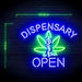 Open Medical Marijuana Dispensary Ultra-Bright LED Sign with Remote (Neon-Style, LED Technology) - Way Up Gifts