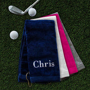 Personalized Golf Towel - Embroidered Golf Gift - LED Gift Works