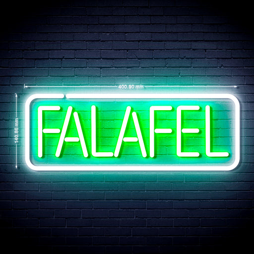 16" Falafel Flex Silicone LED Sign (Neon-Style, LED Technology) - Way Up Gifts