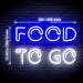 Carry Out Food to Go Flex Silicone LED Sign (Neon-Style, LED Technology) - Way Up Gifts