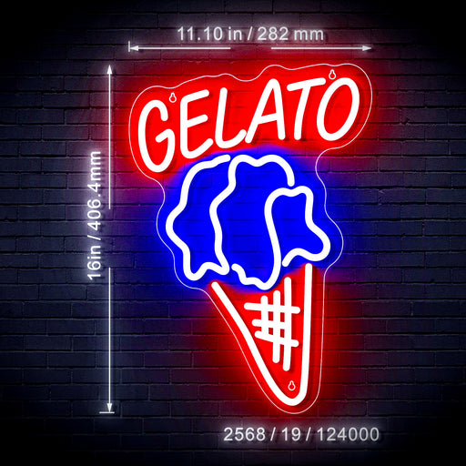 Gelato Flex Silicone LED Sign (Neon-Style, LED Technology) - LED Gift Works