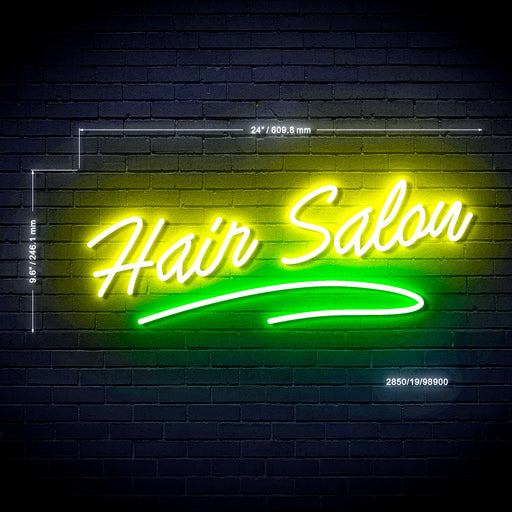 Hair Salon Ultra-Bright LED Sign with Remote (Neon-Style, LED Technology) - Way Up Gifts