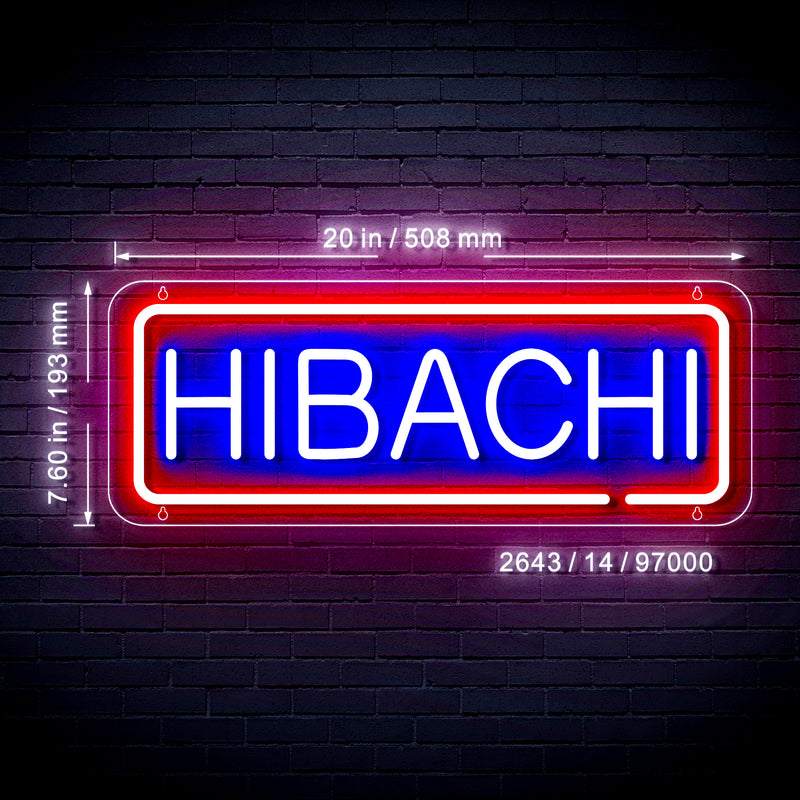 Hibachi Ultra-Bright LED Sign with Remote (Neon-Style, LED Technology) - LED Gift Works