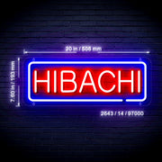 Hibachi Ultra-Bright LED Sign with Remote (Neon-Style, LED Technology) - LED Gift Works