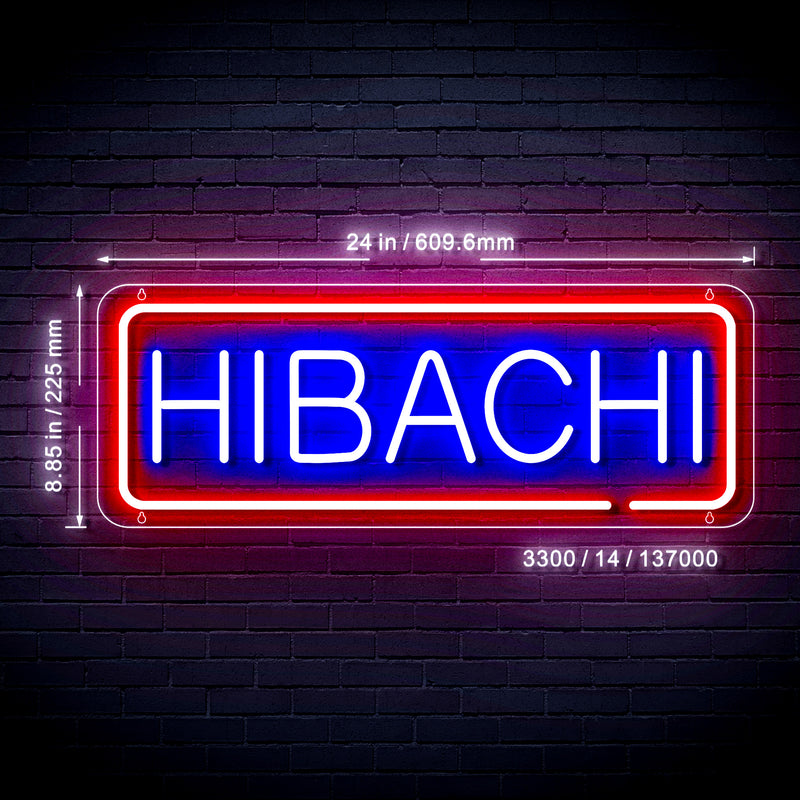 Hibachi Ultra-Bright LED Sign with Remote (Neon-Style, LED Technology) - LED Gift Works