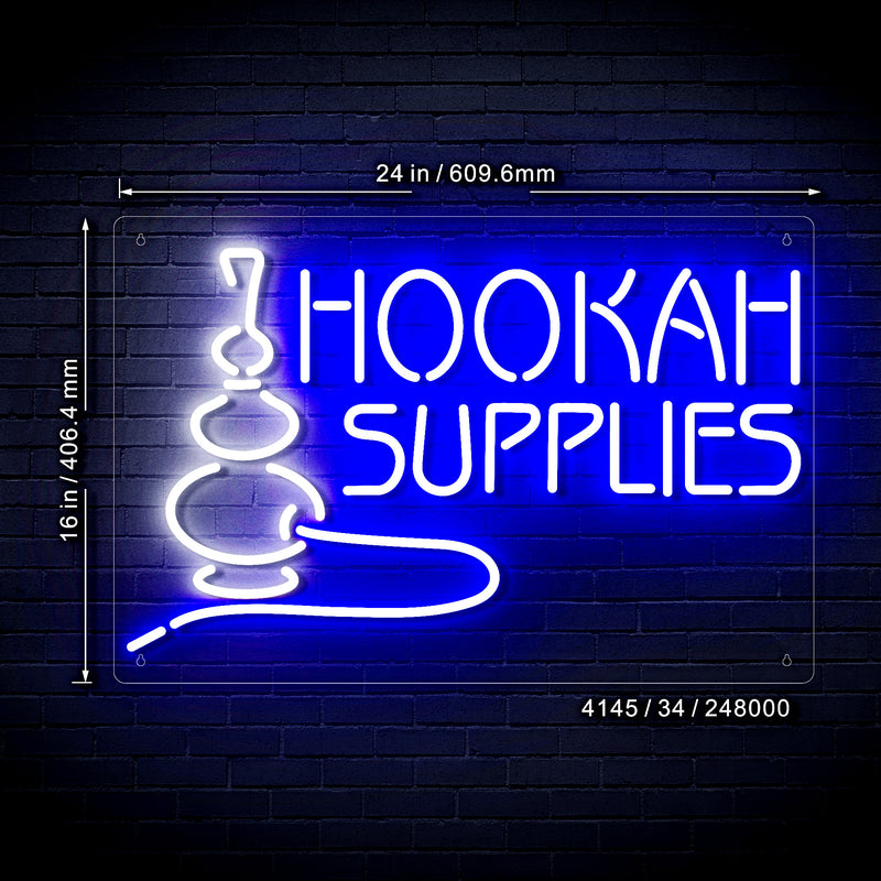Hookah Supplies Ultra-Bright LED Sign with Remote (Neon-Style, LED Technology) - LED Gift Works
