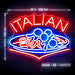 Spaghetti Meatballs Restaurant Italian Food Ultra-Bright LED Sign with Remote (Neon-Style, LED Technology) - Way Up Gifts