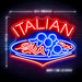 Spaghetti Meatballs Restaurant Italian Food Ultra-Bright LED Sign with Remote (Neon-Style, LED Technology) - Way Up Gifts