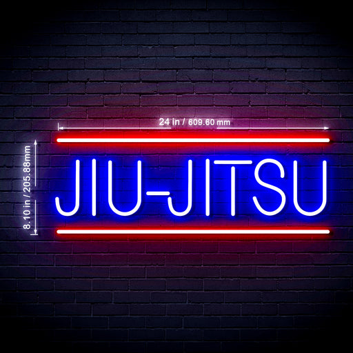 Brazilian Sport Jiu-Jitsu Ultra-Bright LED Sign with Remote (Neon-Style, LED Technology) - Way Up Gifts