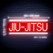 Brazilian Sport Jiu-Jitsu Flex Silicone LED Sign (Neon-Style, LED Technology) - LED Gift Works
