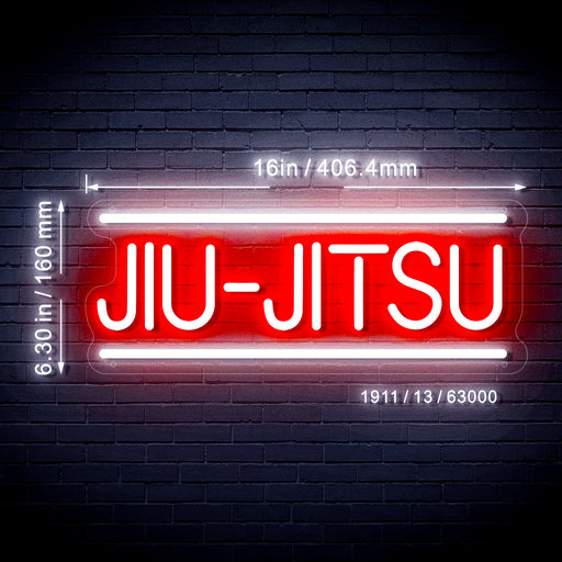 Brazilian Sport Jiu-Jitsu Flex Silicone LED Sign (Neon-Style, LED Technology) - Way Up Gifts