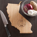 Personalized California State Cutting Board - Home Sweet Home Engraved Board - Way Up Gifts