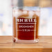 Wedding Party Lowball Whiskey Rocks Glass - Engraved Groomsmen Drinkware - Way Up Gifts