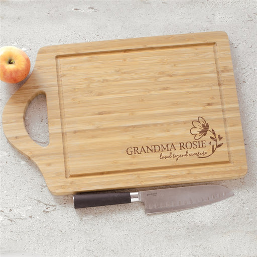 Engraved Loved Beyond Measure Cutting Board - Custom Engraved Gift - Way Up Gifts