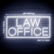 Law Office Ultra-Bright LED Sign with Remote (Neon-Style, LED Technology) - LED Gift Works