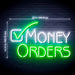 Money Orders Ultra-Bright LED Sign with Remote (Neon-Style, LED Technology) - Way Up Gifts
