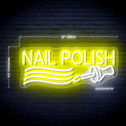 Beauty Nail Polish Ultra-Bright LED Sign with Remote (Neon-Style, LED Technology) - LED Gift Works