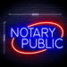 Notary Public Ultra-Bright LED Sign with Remote (Neon-Style, LED Technology) - Way Up Gifts