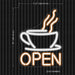 Open Coffee Cup Flex Silicone LED Sign (Neon-Style, LED Technology) - Way Up Gifts