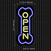 Vertical Open Dog Bone Grooming Pet Shop Ultra-Bright LED Sign with Remote (Neon-Style, LED Technology) - Way Up Gifts