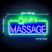 Massage Open Ultra-Bright LED Sign with Remote (Neon-Style, LED Technology) - Way Up Gifts