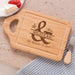 Engraved Mr. and Mrs. Cutting Board - Personalized Couple Kitchen Gift - Way Up Gifts