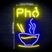 Vertical Vietnamese Noodles Pho Ultra-Bright LED Sign with Remote (Neon-Style, LED Technology) - Way Up Gifts