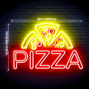 Pizza Ultra-Bright LED Sign with Remote (Neon-Style, LED Technology) - LED Gift Works