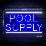Pool Supply Ultra-Bright LED Sign with Remote (Neon-Style, LED Technology) - LED Gift Works