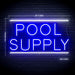 Pool Supply Ultra-Bright LED Sign with Remote (Neon-Style, LED Technology) - Way Up Gifts