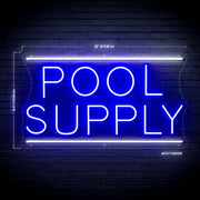 Pool Supply Ultra-Bright LED Sign with Remote (Neon-Style, LED Technology) - LED Gift Works