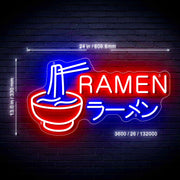 Japanese Noodles Ramen Ultra-Bright LED Sign with Remote (Neon-Style, LED Technology) - LED Gift Works