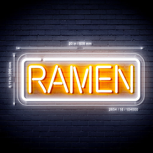Ramen Ultra-Bright LED Sign with Remote (Neon-Style, LED Technology) - LED Gift Works