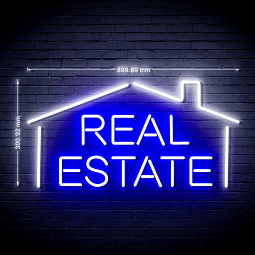 Real Estate Ultra-Bright LED Sign with Remote (Neon-Style, LED Technology) - Way Up Gifts