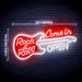 Come in Open Guitar Rock & Roll Ultra-Bright LED Sign with Remote (Neon-Style, LED Technology) - Way Up Gifts