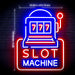 Casino Gambling Slot Machine Ultra-Bright LED Sign with Remote (Neon-Style, LED Technology) - Way Up Gifts