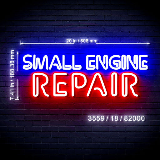 20" Small Engine Repair Ultra-Bright LED Sign with Remote (Neon-Style, LED Technology) - Way Up Gifts